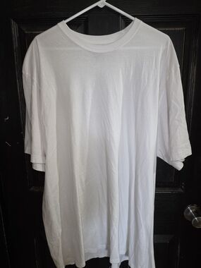 Jockey White Short Sleeve Crew Neck Tee size 4XLT